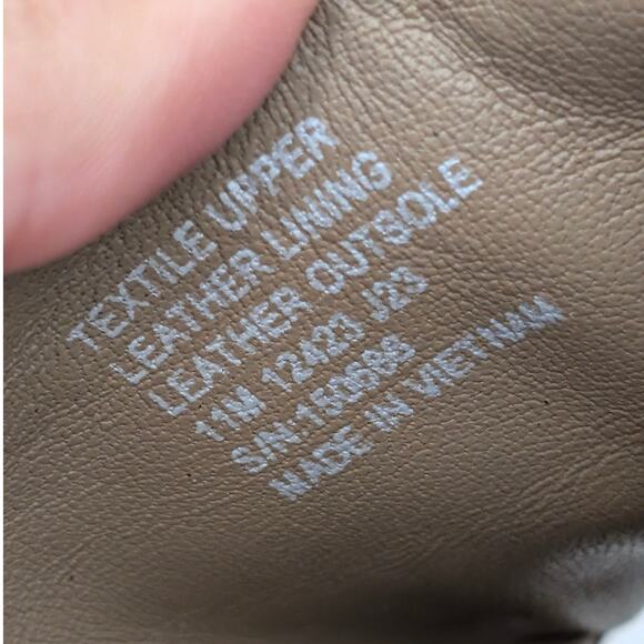 Tory Burch Double T Jacquard Slide Sandals Cammello/ash White Size US11M EU42 - Picture 6 of 12